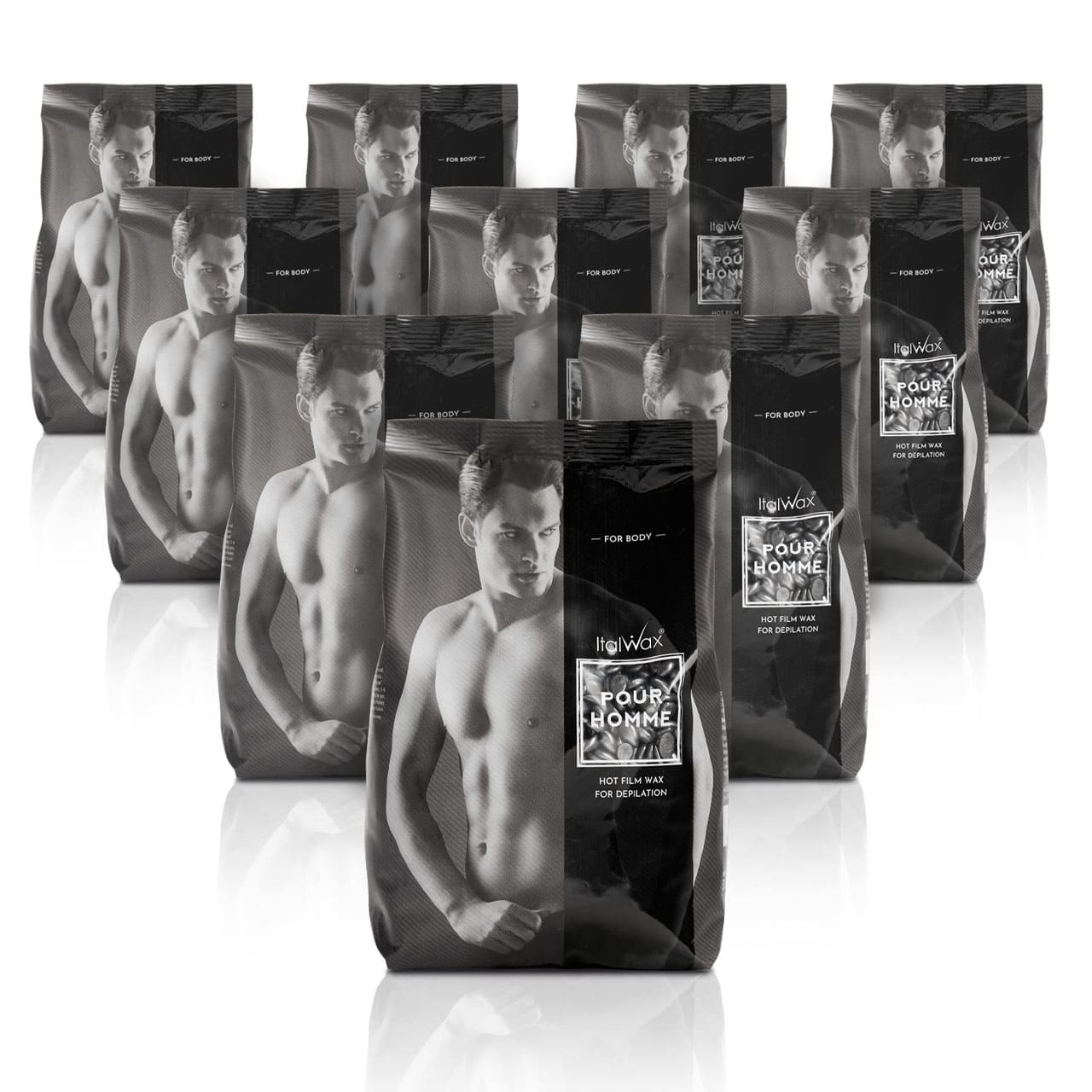 Case of Hard Wax Pour Homme - Box 10 pcs