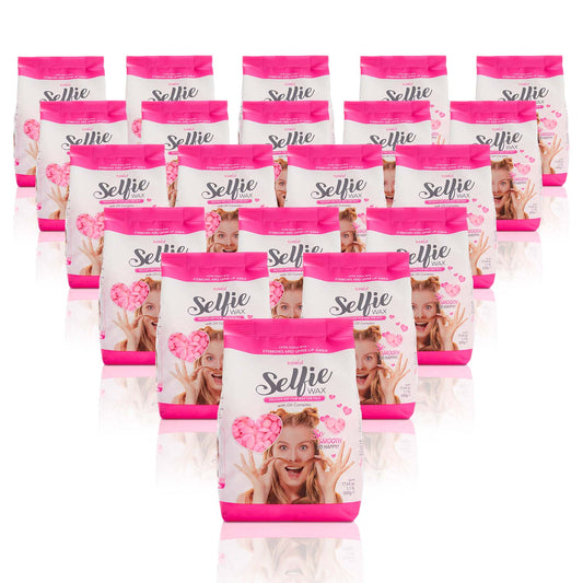 Case of Hard Wax Selfie wax for face - Box 20 pcs