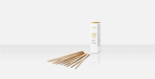 Wooden Waxing Spatulas Eyebrow 50pcs